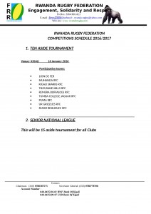 Calendar 2016